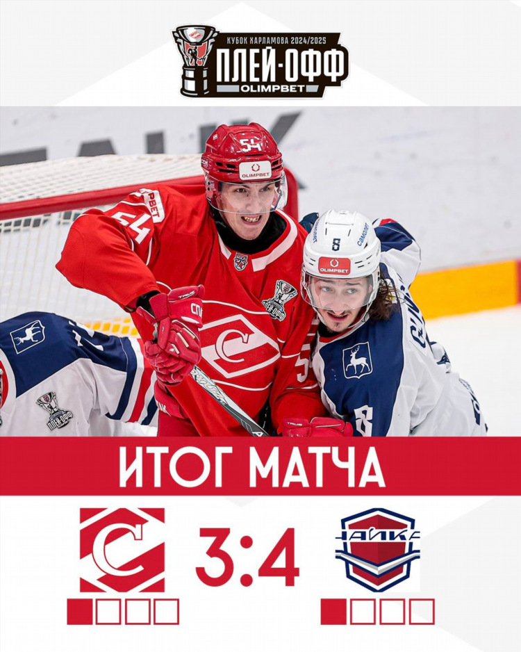 Хоккей кхл плей офф результаты матчей